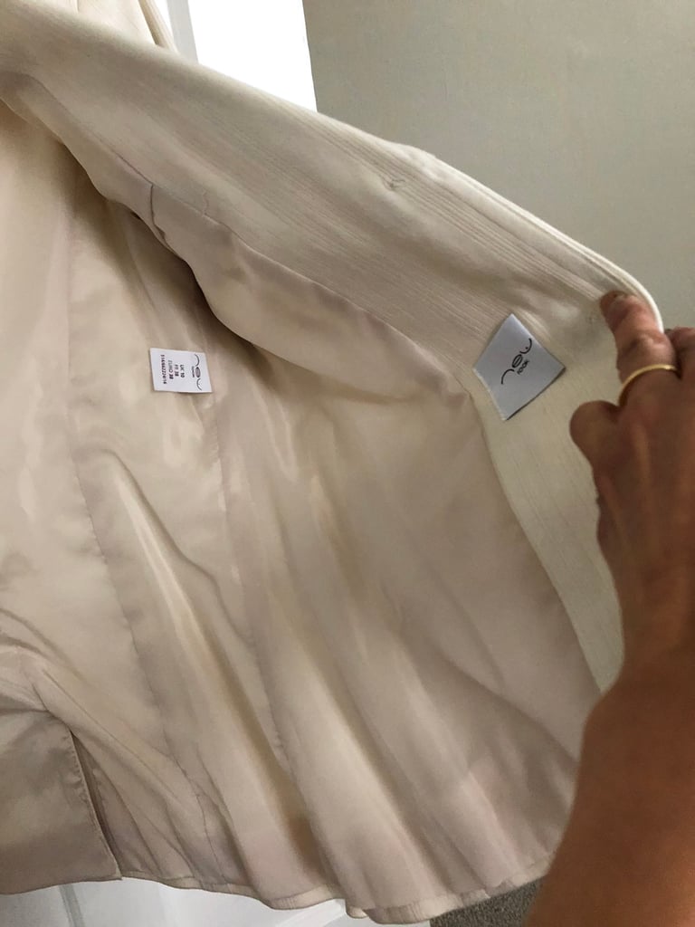 New Look cream jacket 