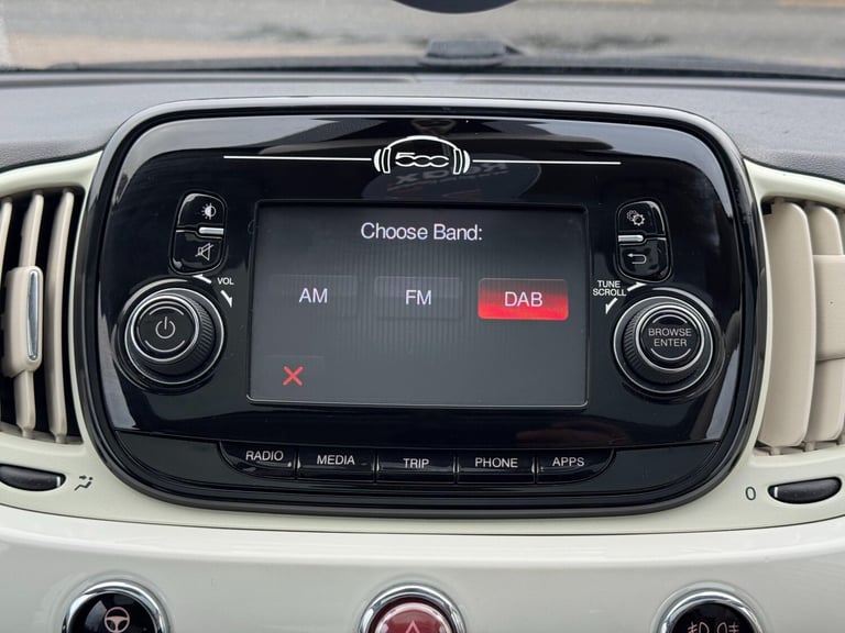 2018 Fiat 500 1.2 Lounge 3dr Dualogic HATCHBACK PETROL Automatic