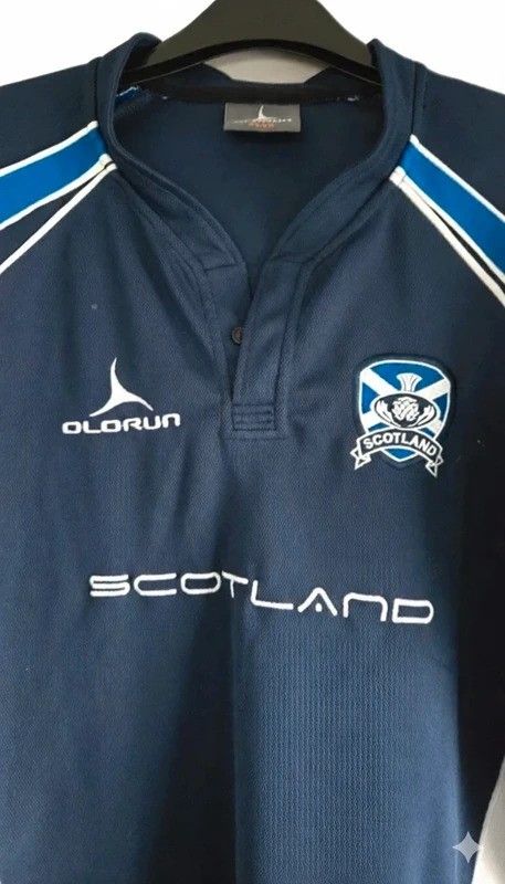 image for Men's Branded Scotland blue rugby top XXXL