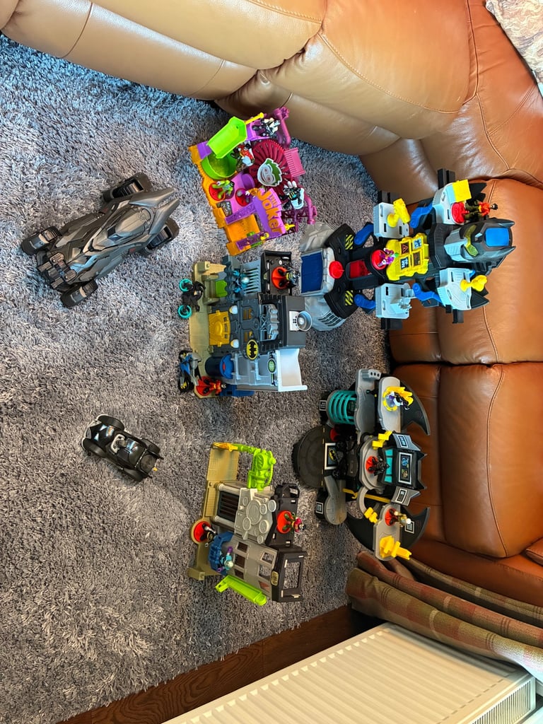 Batman and joker fun houses