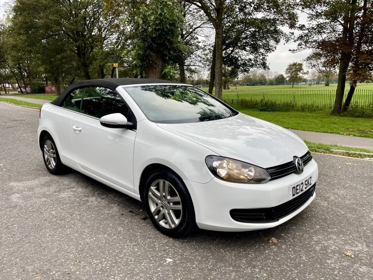 2012 Volkswagen Golf 1.6 TDI BlueMotion Tech S 2dr CONVERTIBLE DIESEL Manual