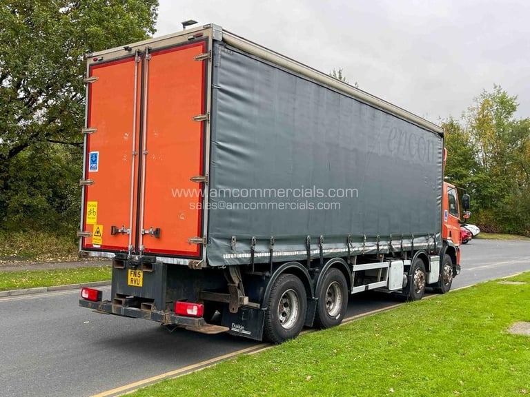 2015 (15) DAF CF 370 CURTAIN SIDE 32 TONNE 8X2 TWIN WHEEL