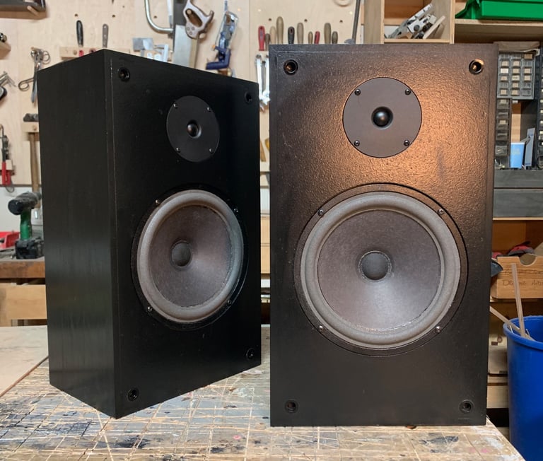 Snell Type K Speakers. Re-foamed and re-capped