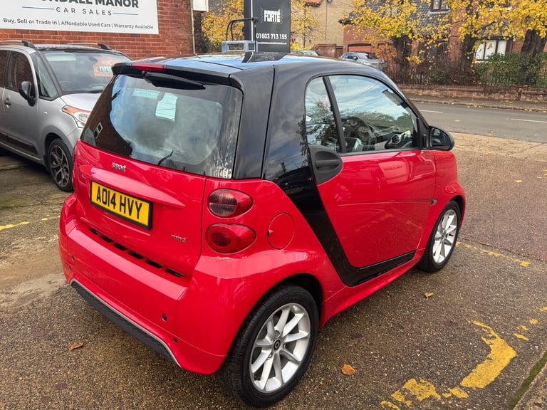 2014 smart fortwo Passion mhd 2dr Softouch Auto  COUPE Petrol Semi Automatic
