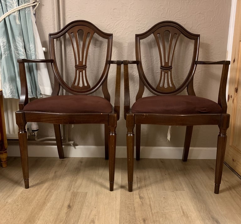 image for Two carver chairs 