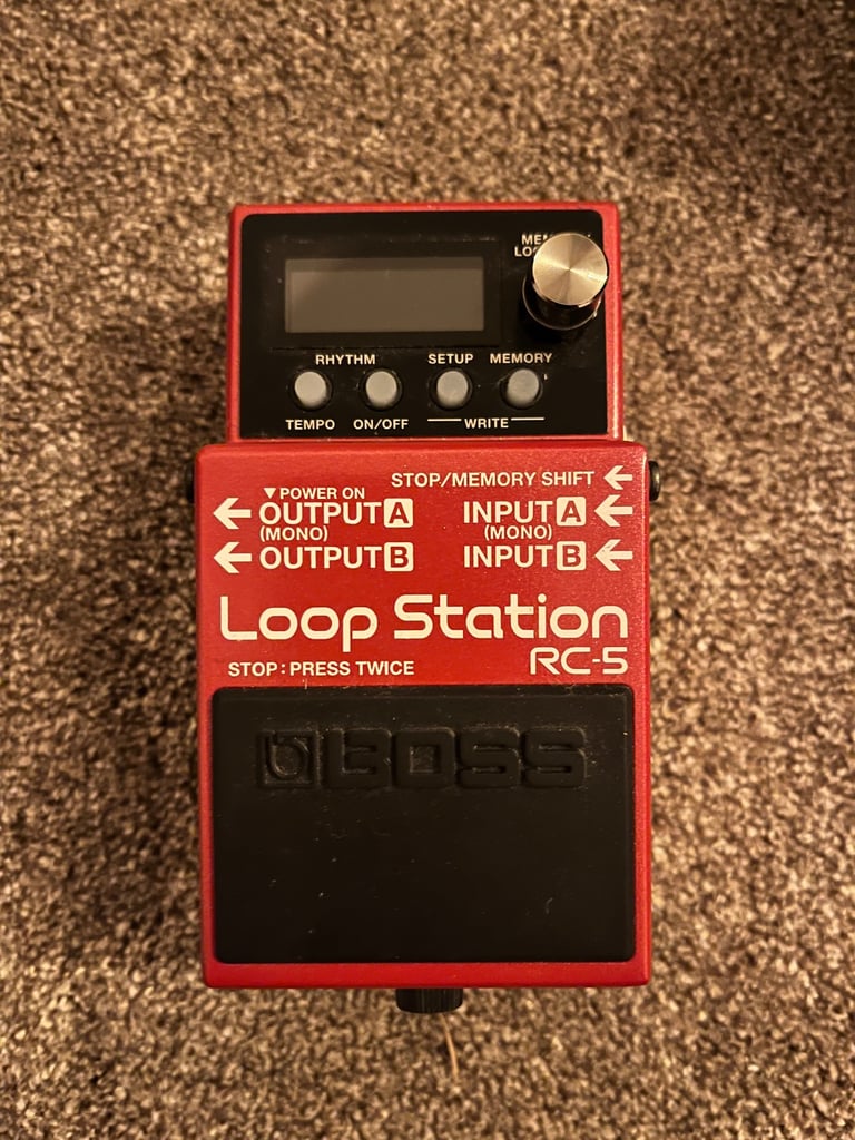 Boss RC-5 loop station 