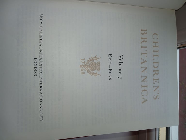 Childrens Britannica Encyclopedia ***Further reduced***