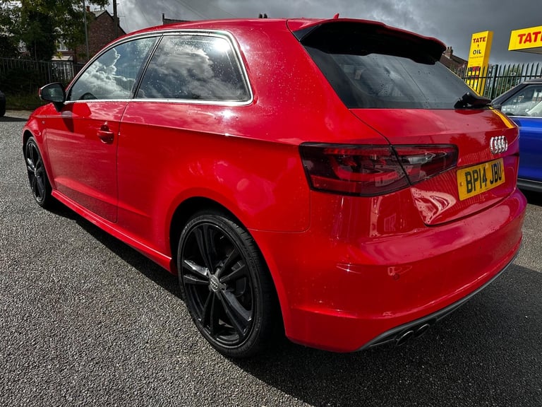 2014 Audi A3 1.4 TFSI S line Euro 6 (s/s) 3dr HATCHBACK Petrol Manual