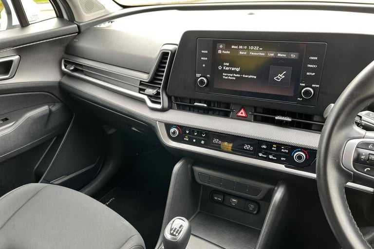 2022 Kia Sportage 1.6T GDi ISG 2 5dr APPLE CARPLAY, REVERSE CAMERA Manual Estate Petrol Manual