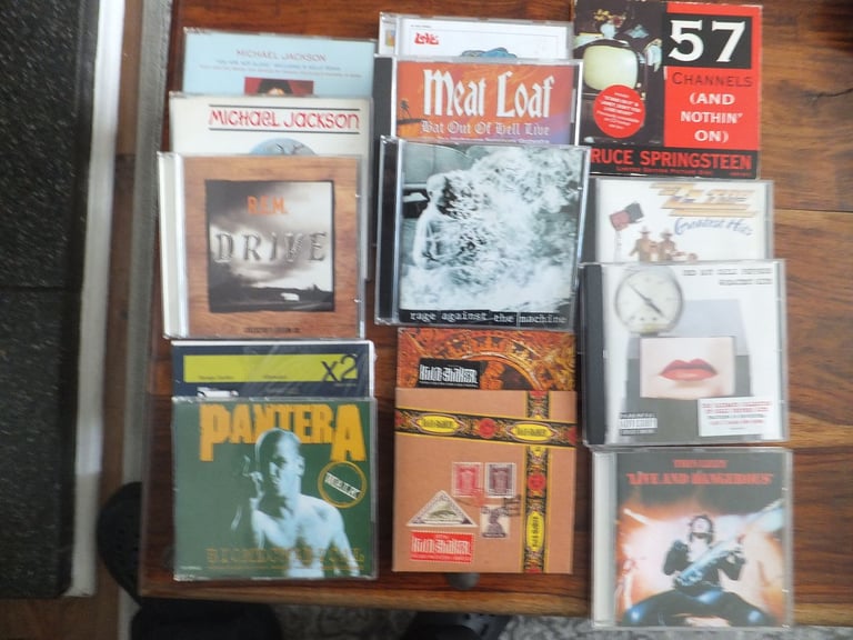  MASSIVE 275 Lot CDs Albums + hologram cds Music Record shop or Collectors 13 images signs