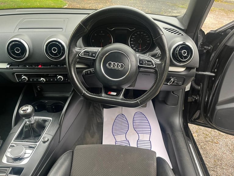 2014 Audi A3 2.0 TDI S line Euro 6 (s/s) 3dr HATCHBACK Diesel Manual