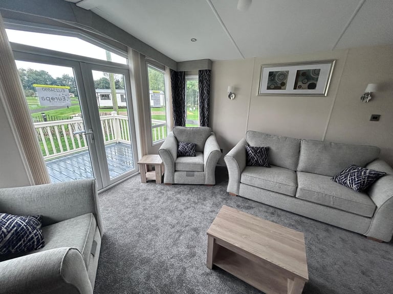 EUROPA SEQUOIA BRAND NEW 40X13FT SITED NEAR SCARBOROUGH ON NEW DEVELOPMENT