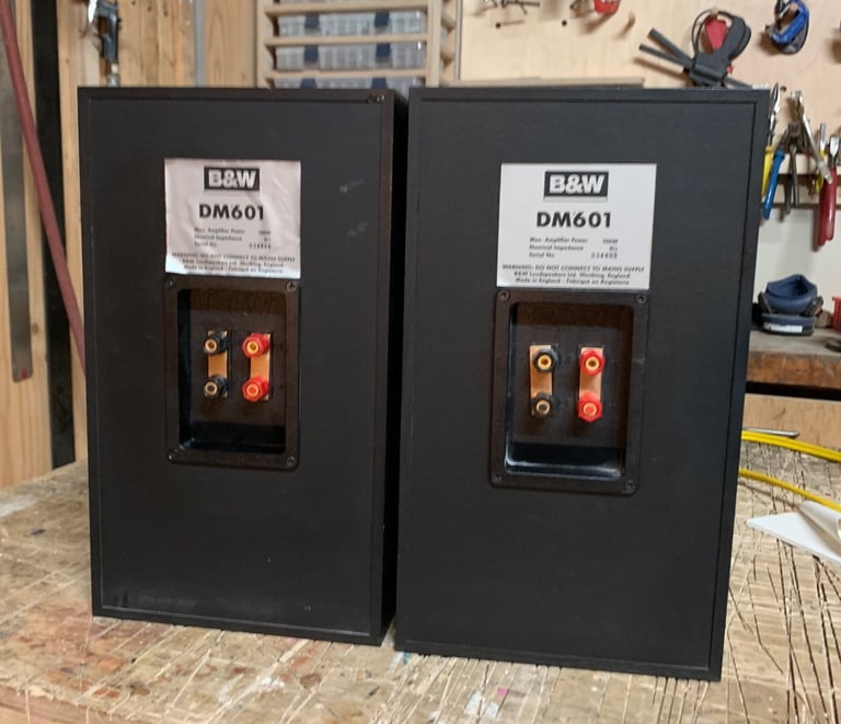 B&W DM601 S1 Bookshelf Speakers. Bowers & Wilkins