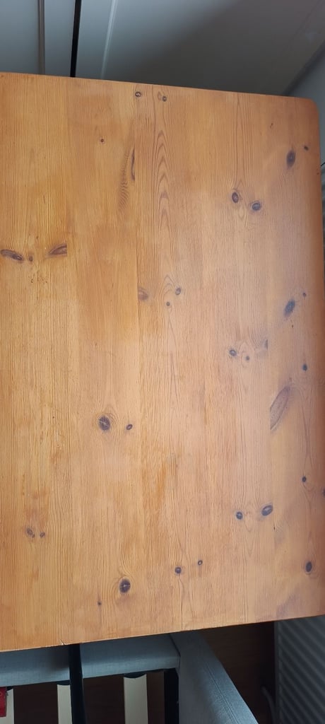 Wooden desk