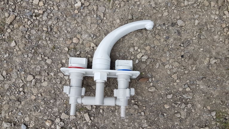 WHALE and other - various used mixer taps for camper caravan motorhome boat.