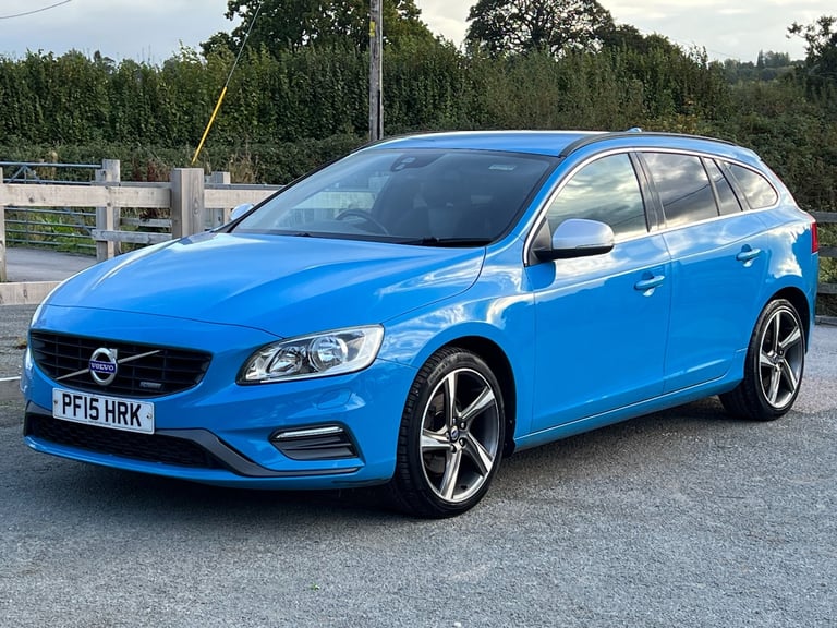 2015 Volvo V60 D2 [115] R DESIGN Nav 5dr Estate Sports Tourer FSH ESTATE Diesel Manual