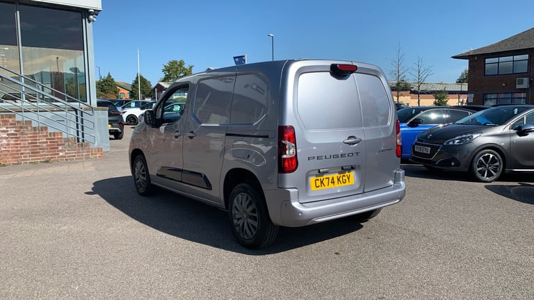 2024 Peugeot Partner 1.5 BlueHDi 1000 Asphalt Standard Panel Van 5dr Diesel EAT8 SWB Euro 6 (s/s ...