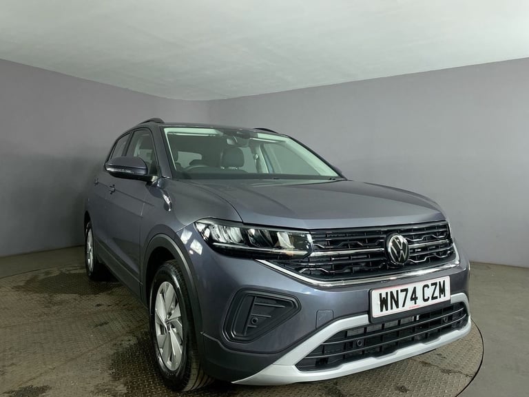 2024 74 VOLKSWAGEN T-CROSS 1.0 TSI LIFE SUV 5DR PETROL MANUAL EURO 6 (S/S) (115