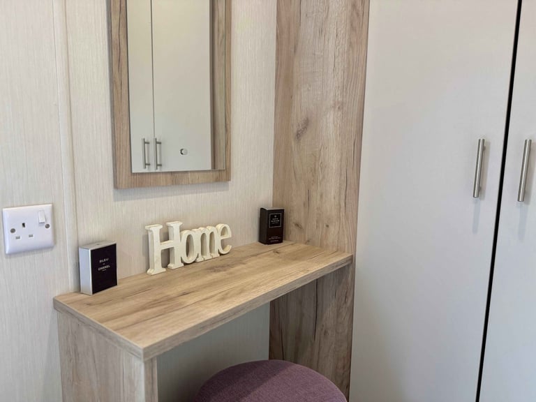 Ex demo New Willerby Linwood static caravan for sale at St Agnes Holiday Park, Truro TR4 8HS