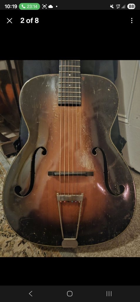 Martin c1 archtop 1937 - trades considered 