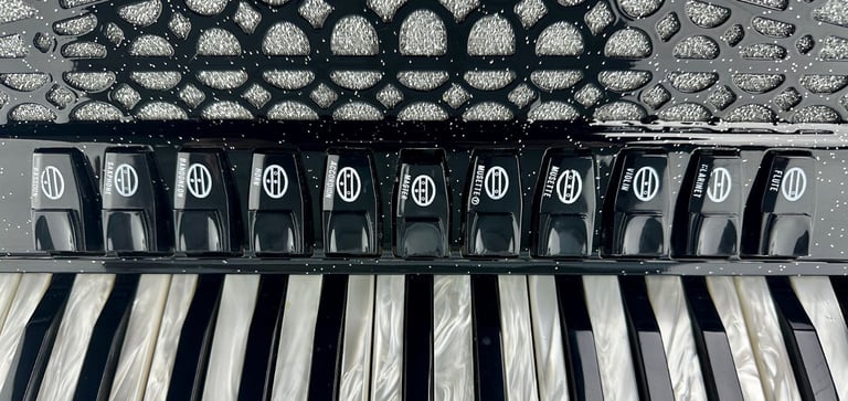 Borsini Vienna K10 - Double Cassotto - 4 Voice Musette Top Quality Italian Piano Accordion