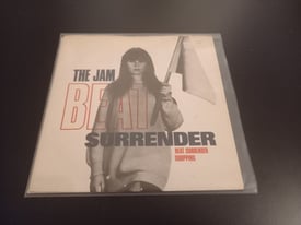 THE JAM - BEAT SURRENDER - VINYL SINGLE