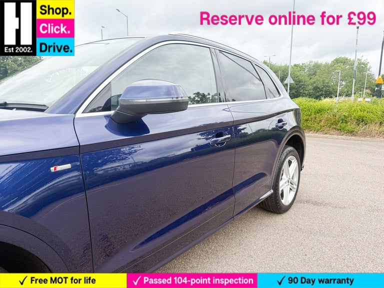 2017 Audi Q5 2.0 TFSI S line S Tronic quattro Euro 6 (s/s) 5dr ESTATE Petrol Automatic