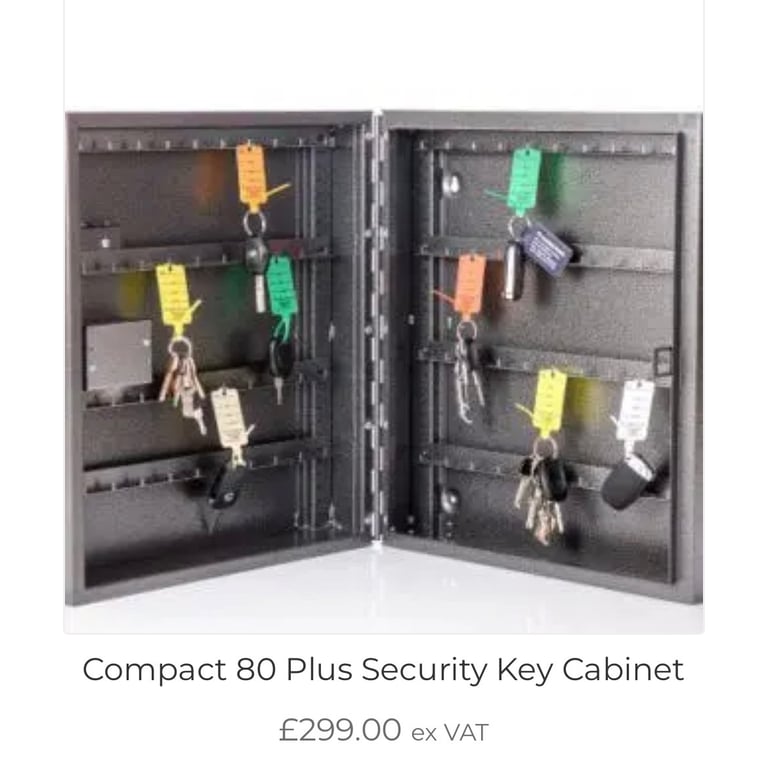image for Autotag wall mounting lockable key cabinet