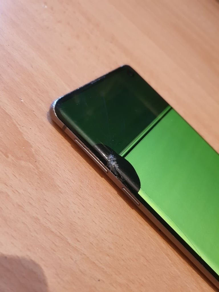 SAMSUNG S10 G973F Screen Damaged - Unlocked