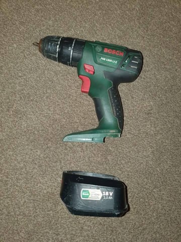 Bosch PSB 1800 LI-2 Cordless Combi Drill 18v lithium, Rotary