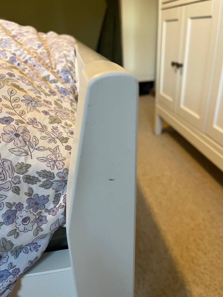 IKEA Idanas double bed - white