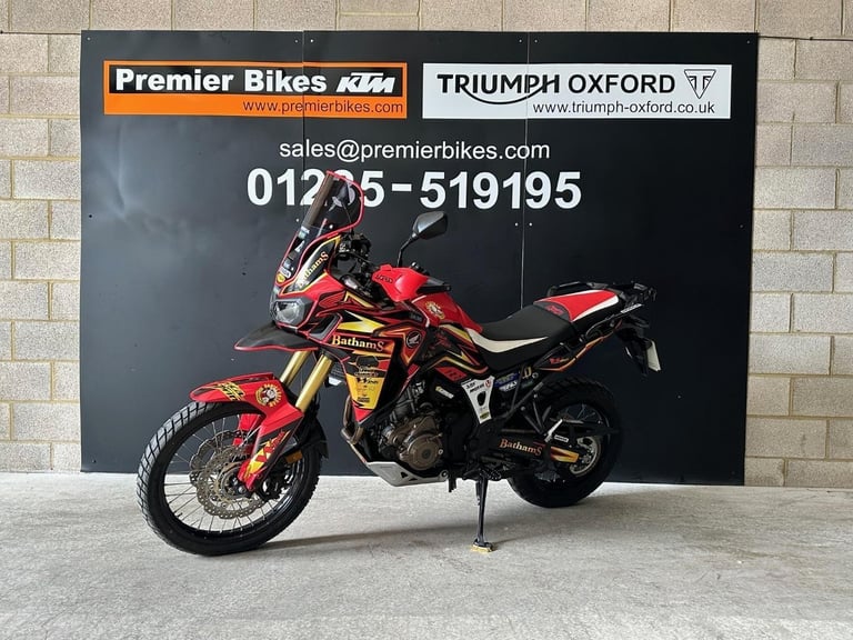 STUNNING LOW MILEAGE 2016/16 HONDA CRF1000 AFRICA TWIN DCT MOTORCYCLE 