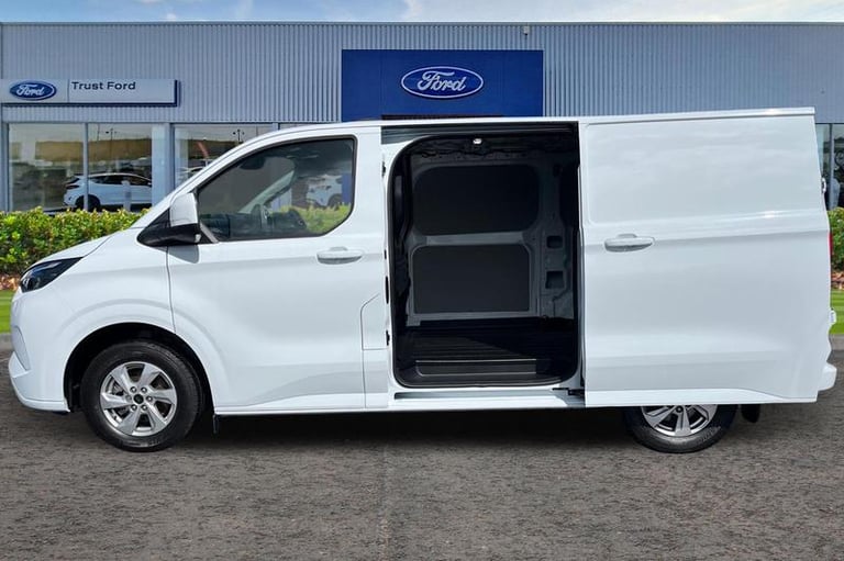 2024 Ford E-Transit 320 Limited AUTO L1 SWB RWD 100kW 65kWh Low Roof, SINGLE PASSENGER SEAT, WI P...