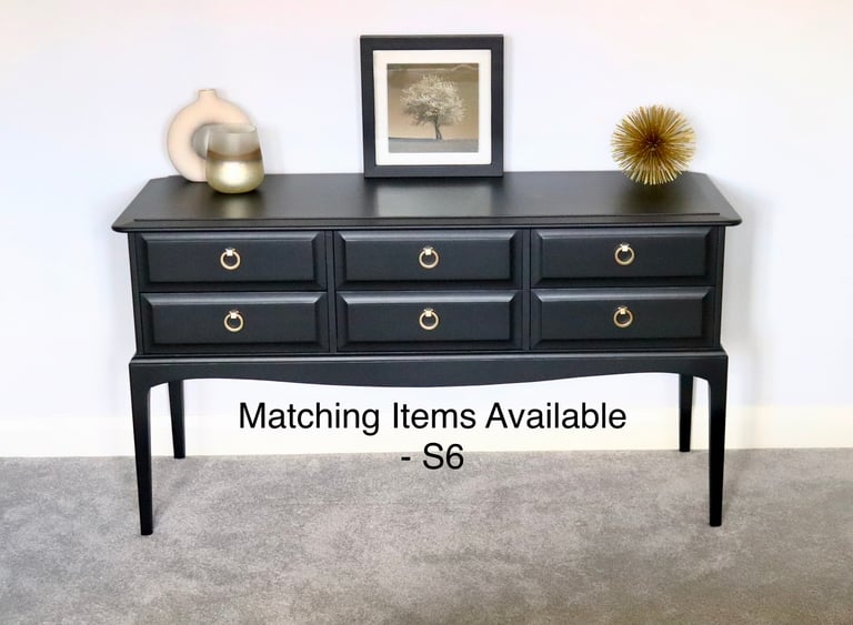 Stag 4 Drawer Bedside Tables Bedside Cabinets in Grey - Free Local Delivery 4DG