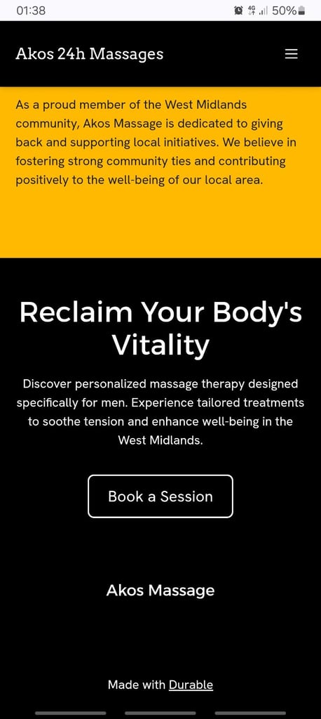 image for 24 Hour Massages Birmingham By Akos