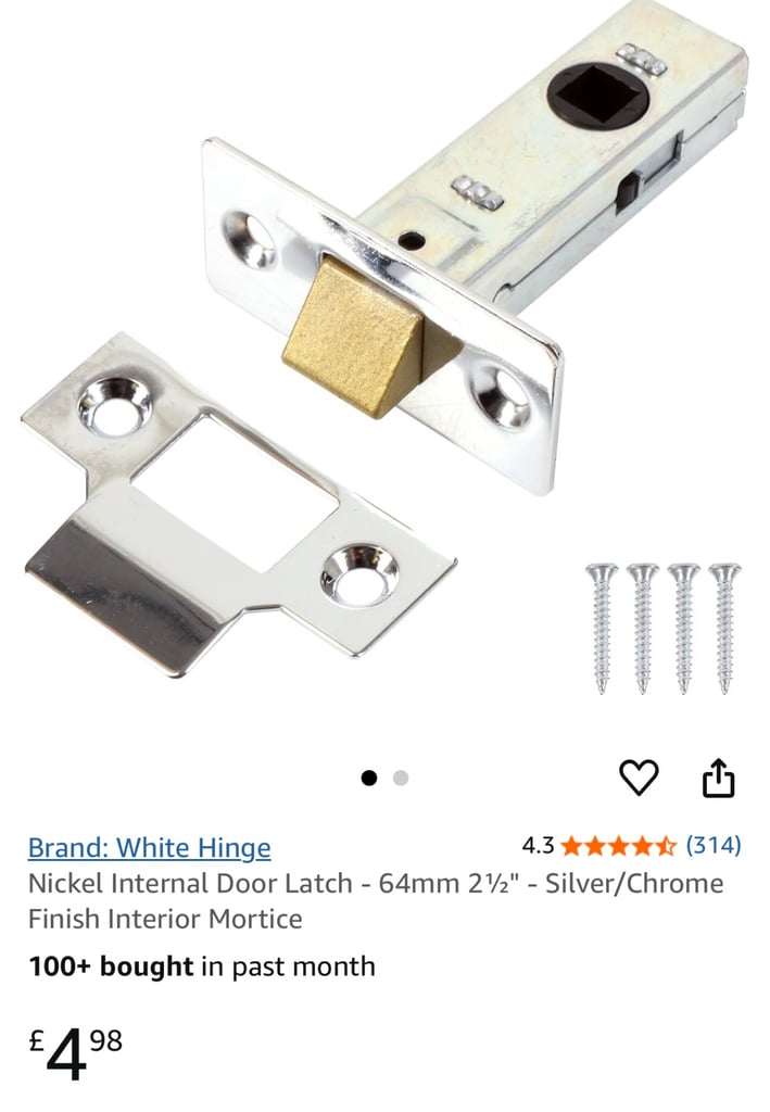4 pack of brand new door latches | in Wilmslow, Cheshire | Gumtree