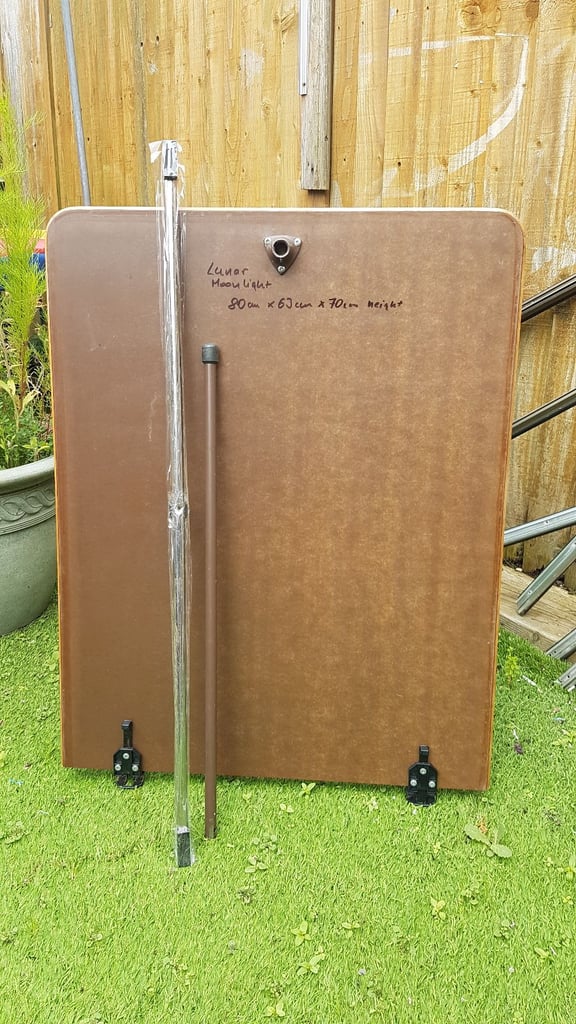 Caravan motorhome camper or boat table - not free standing (attached to the wall)
