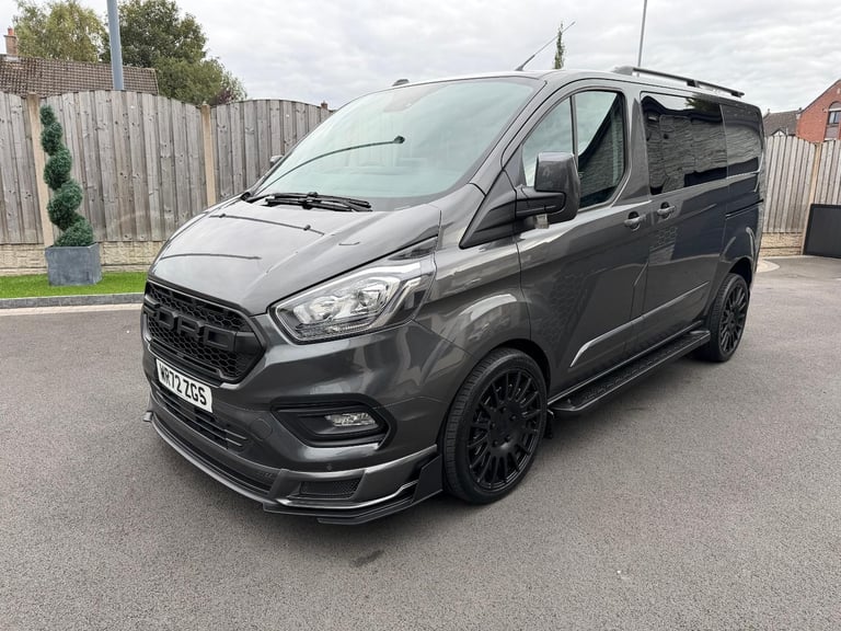 2022/72 FORD TRANSIT CUSTOM LTD RS EDITION 170ps SWB CREW VAN AUTOMATIC "NO VAT"