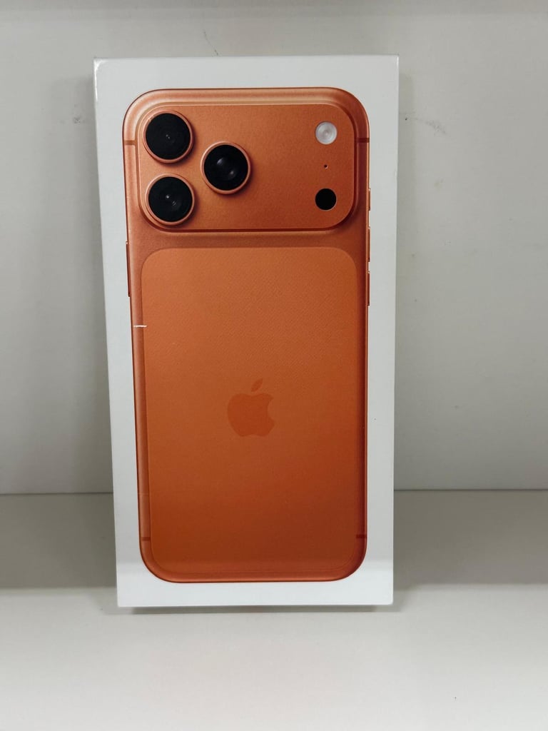 BRAND NEW APPLE IPHONE 17 PRO MAX 256GB ORANGE WITH APPLE WARRANTY