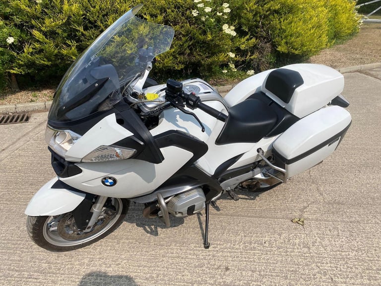 2012 62 BMW R1200RT MU EX POLICE WHITE FSH R 1200 RT VERY CLEAN INC VAT