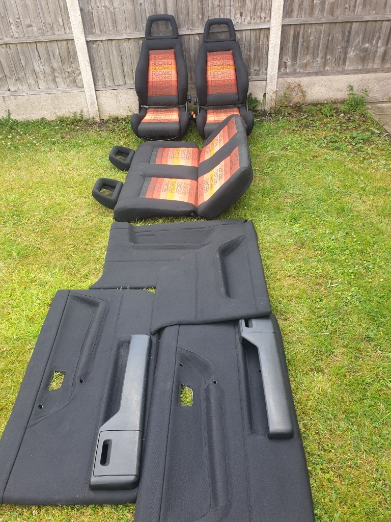 MK2 VW GOLF 3DR CUSTOM RECARO INTERIOR 