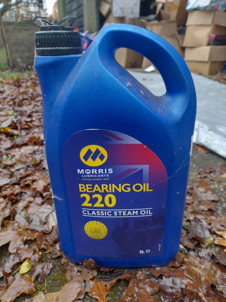 Morris lubricants bearing gear 220 classic steam oil 3.4 litres 
