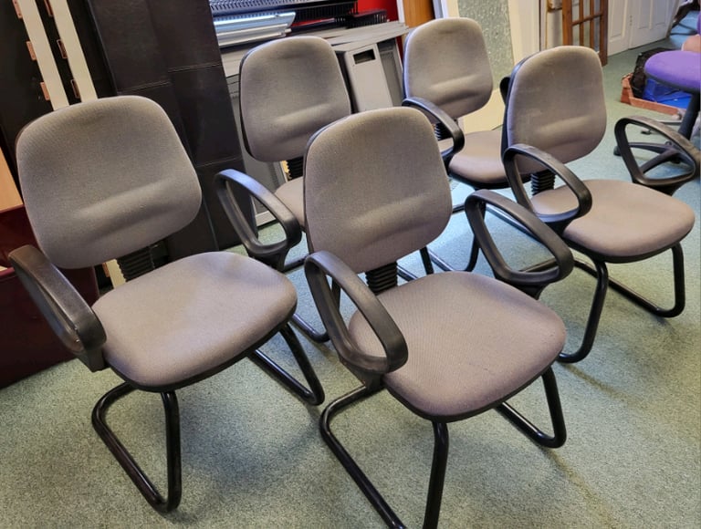 6 Reception / Office Chairs