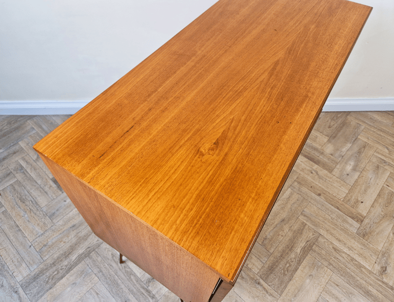 Nathan Parker Knoll Vintage Mid Century Medium Teak Danish Design Compact Sideboard Cabinet BL693