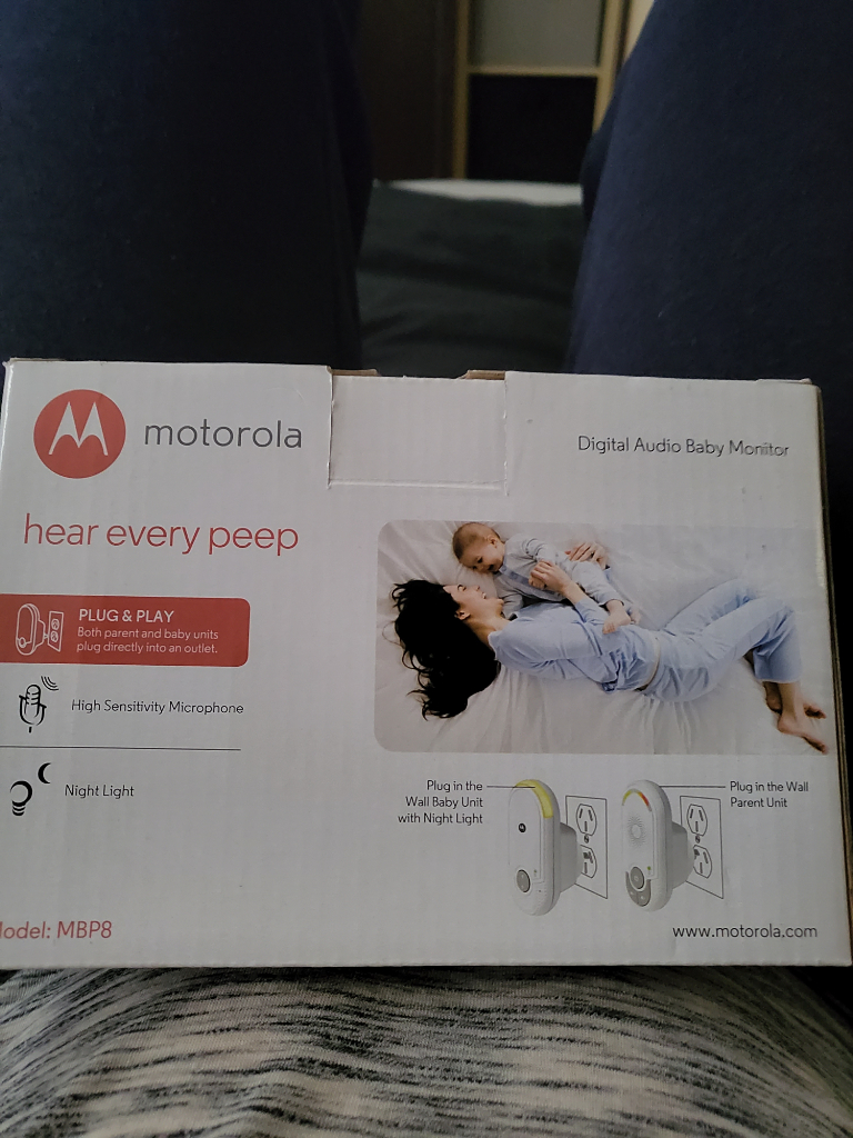 Motorola mbp3 audio baby monitors