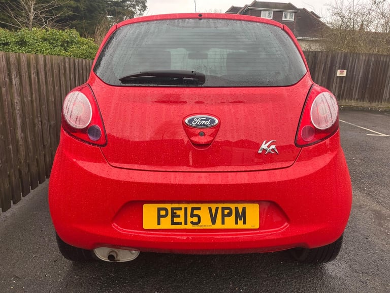2015 Ford Ka 1.2 Zetec Euro 5 (s/s) 3dr HATCHBACK Petrol Manual