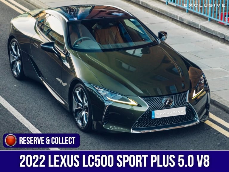 2022 Lexus LC 500 5.0 [464] Sport+ 2dr Auto COUPE Petrol Automatic