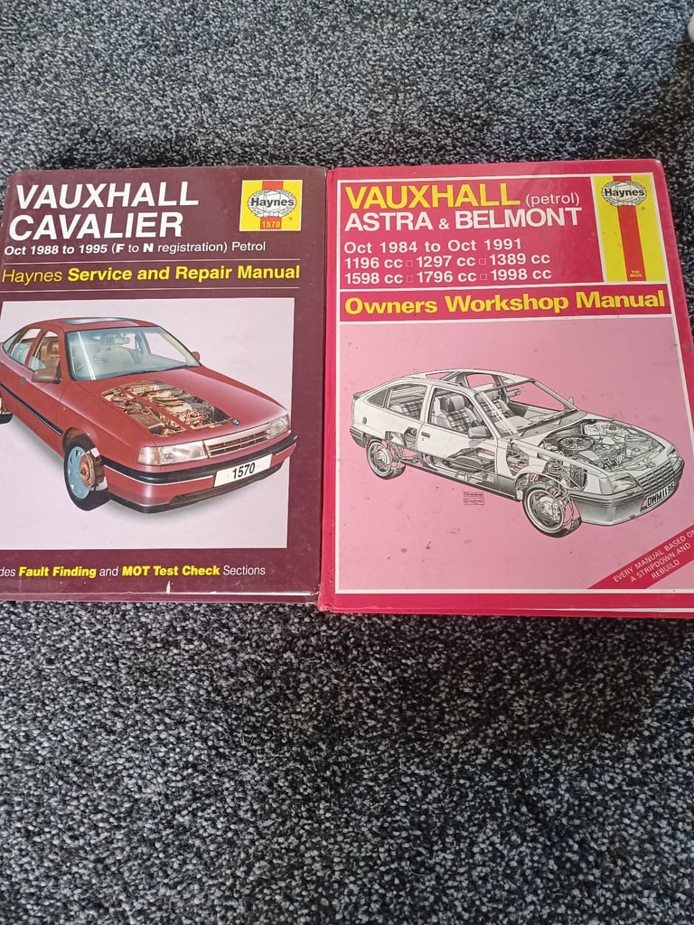 image for Old skool haynes manuals ford vauxhall etc