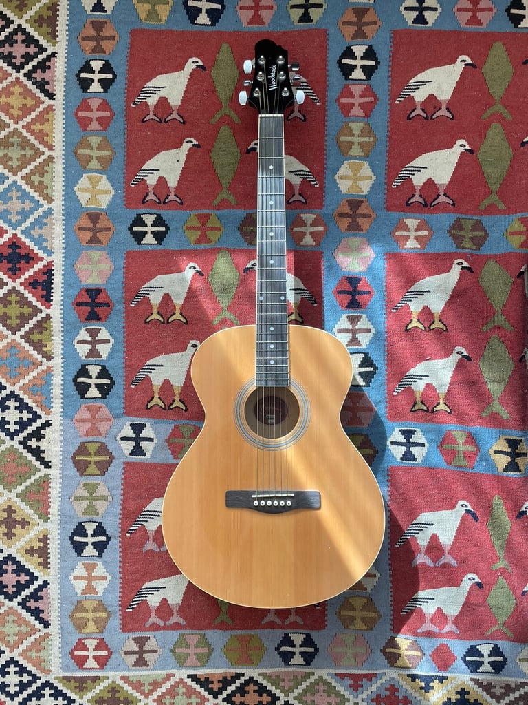 Woodstock WHW40201 Folk Body Acoustic Guitar