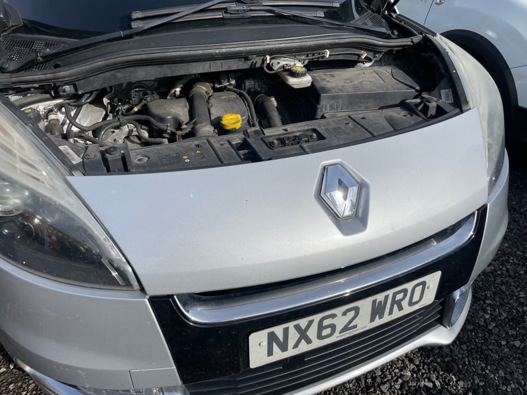 RENAULT SCENIC 1.5 DCI DYNAMIQUE TOM TOM 62 REG 5 DOOR MPV MOT DECEMBER 19TH TAX £35 60+MPG